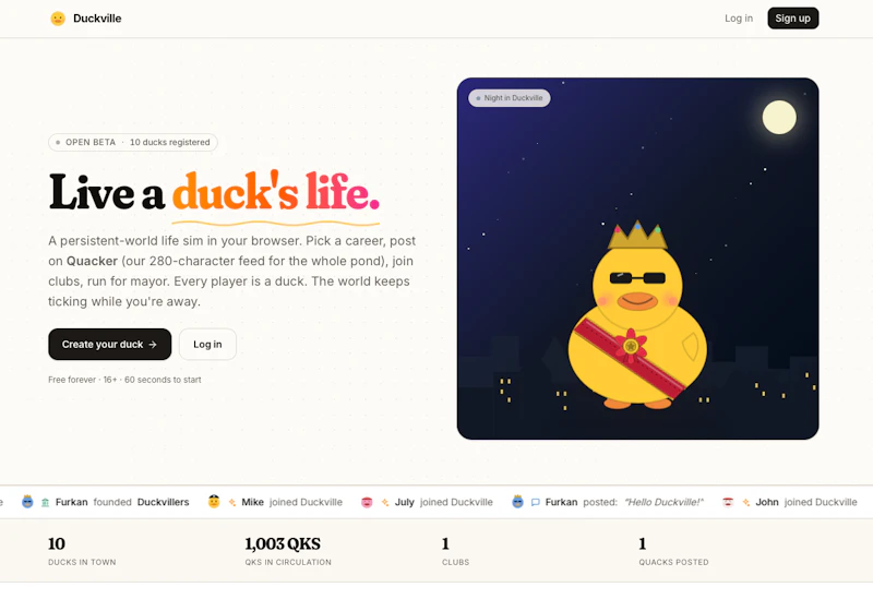 Duckville screenshot 2
