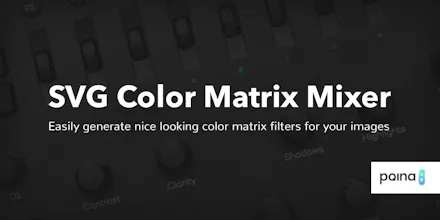 SVG Color Matrix Mixer gallery image