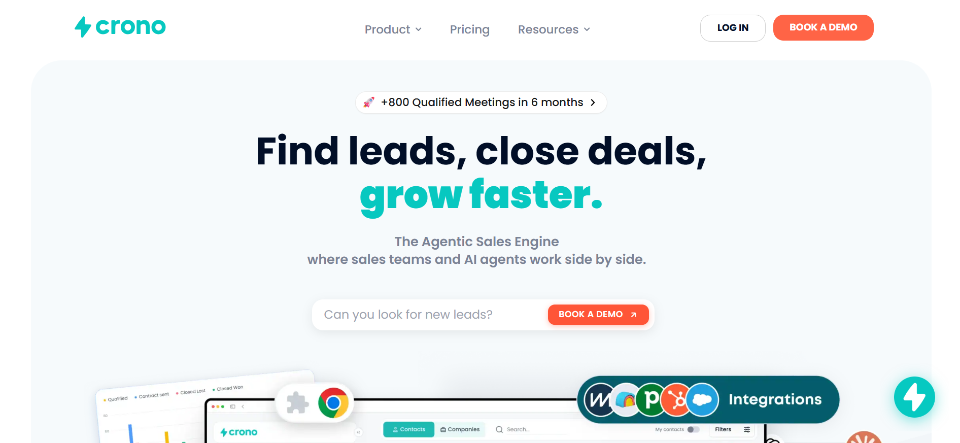 The Agentic Sales Agent by Crono gallery image