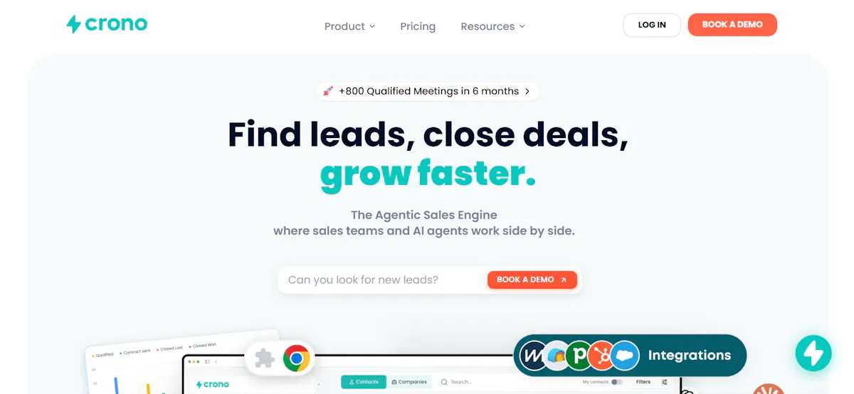The Agentic Sales Engine by Crono
