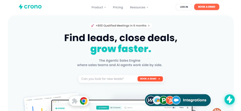 The Agentic Sales Engine by Crono screenshot 1