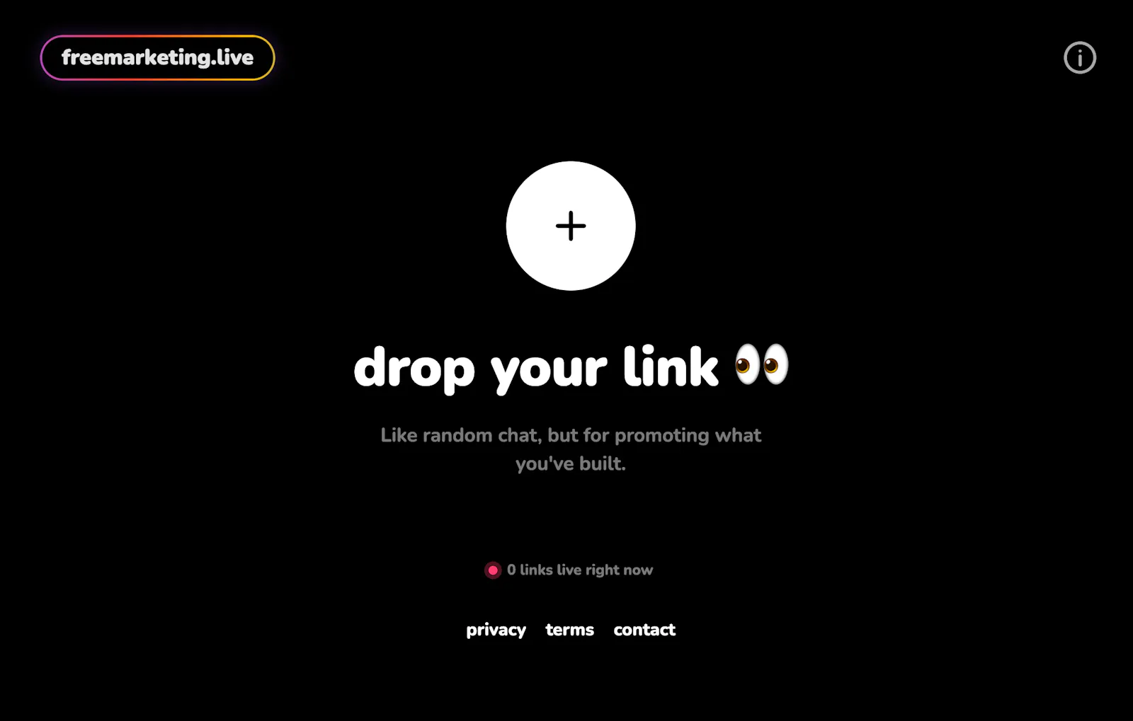 freemarketing.live screenshot 2