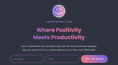 Good Mood Email gallery image