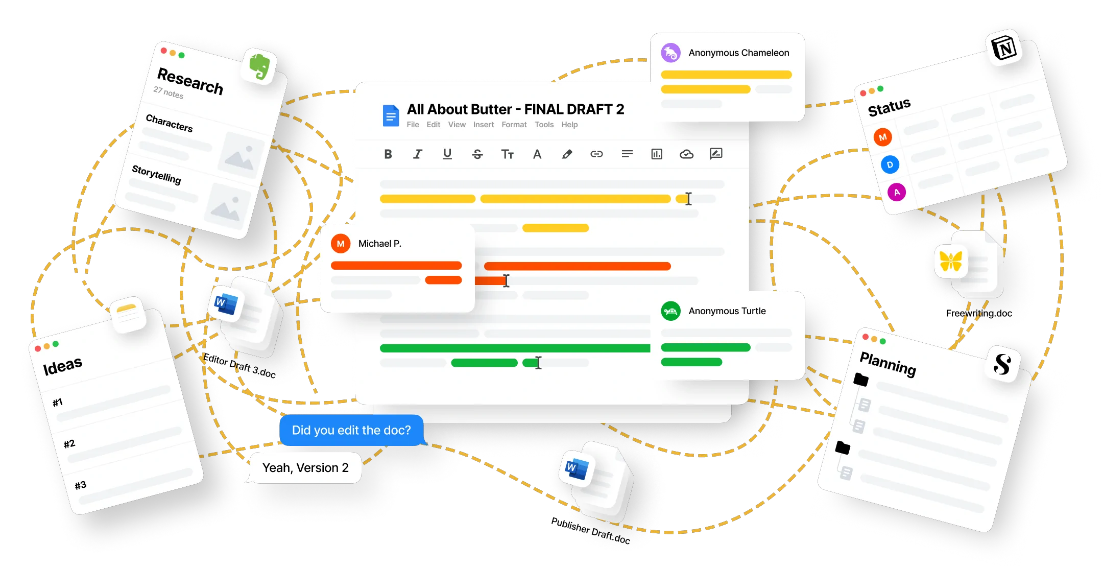 startuptile ButterDocs-Writing projects without the chaos