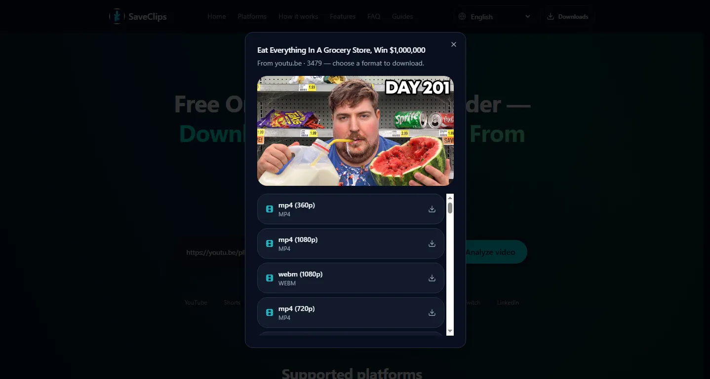 SaveClips gallery image