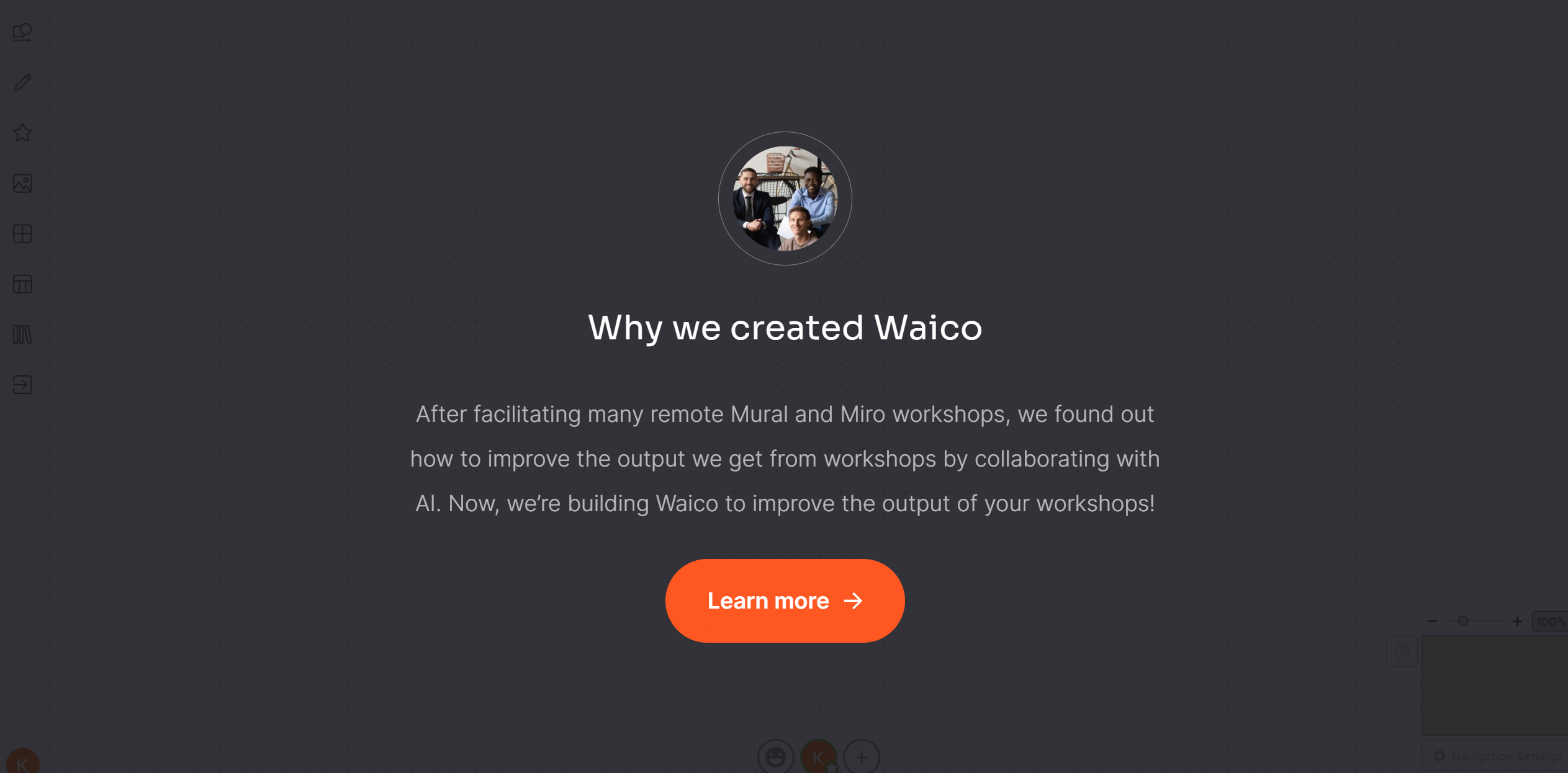 Mídia 3 de Waico - Improve Mural/Miro workshops with AI ideation & report-outs