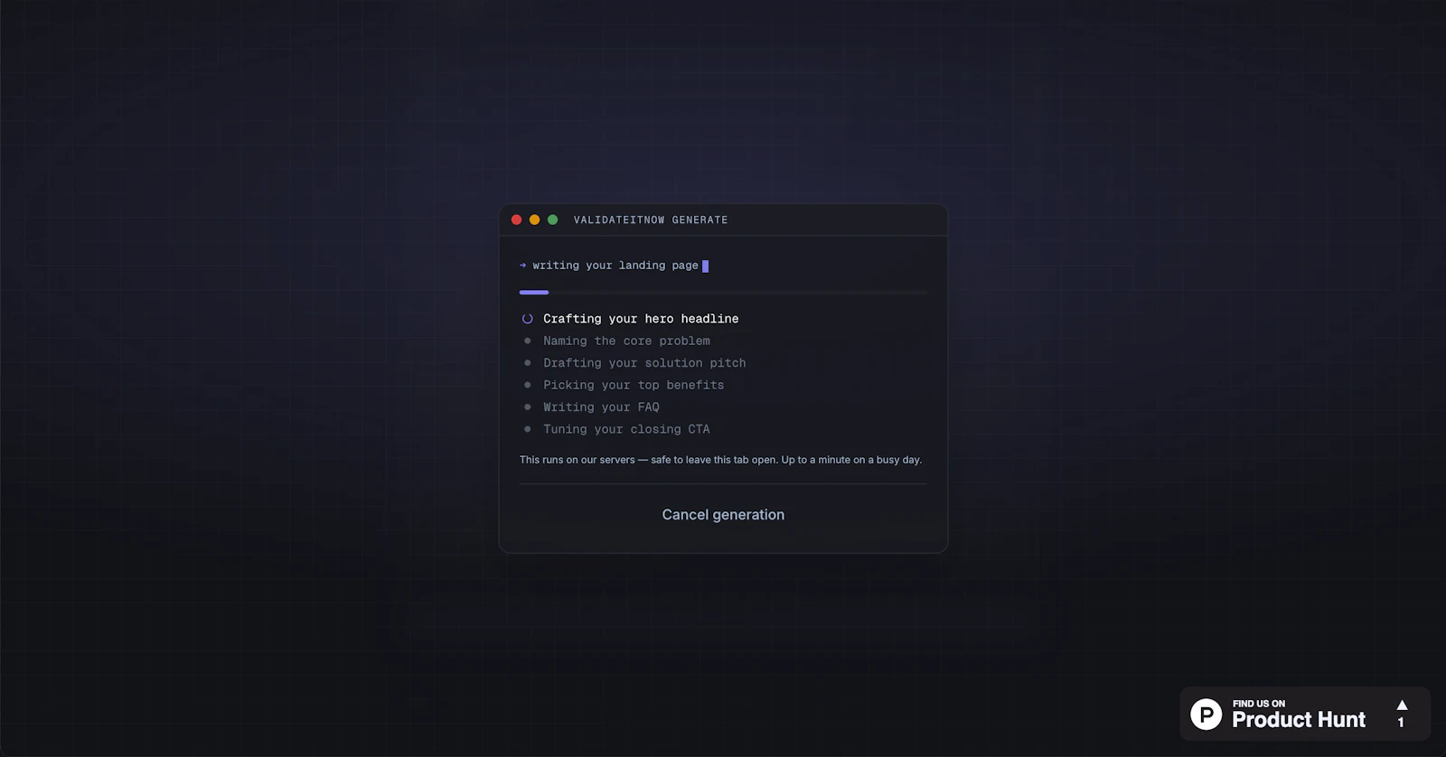 Validate your idea in 60 seconds screenshot 7