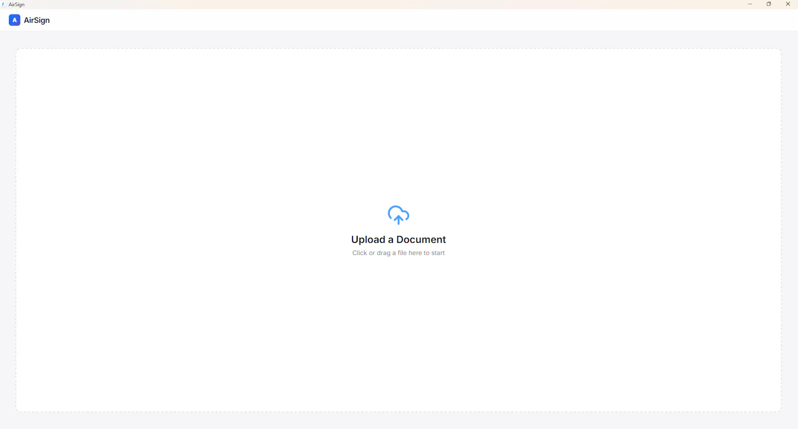 AirSign screenshot 1