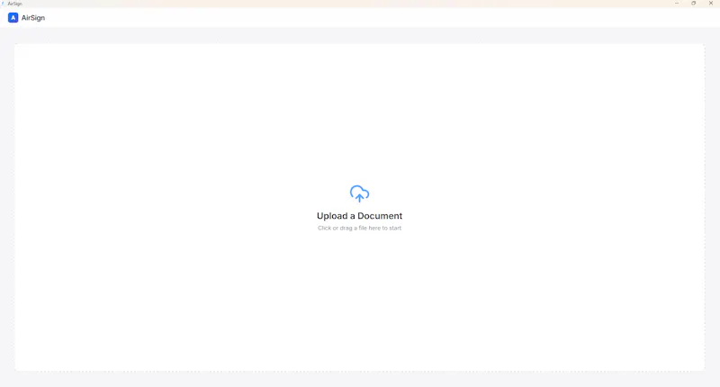 AirSign screenshot 1