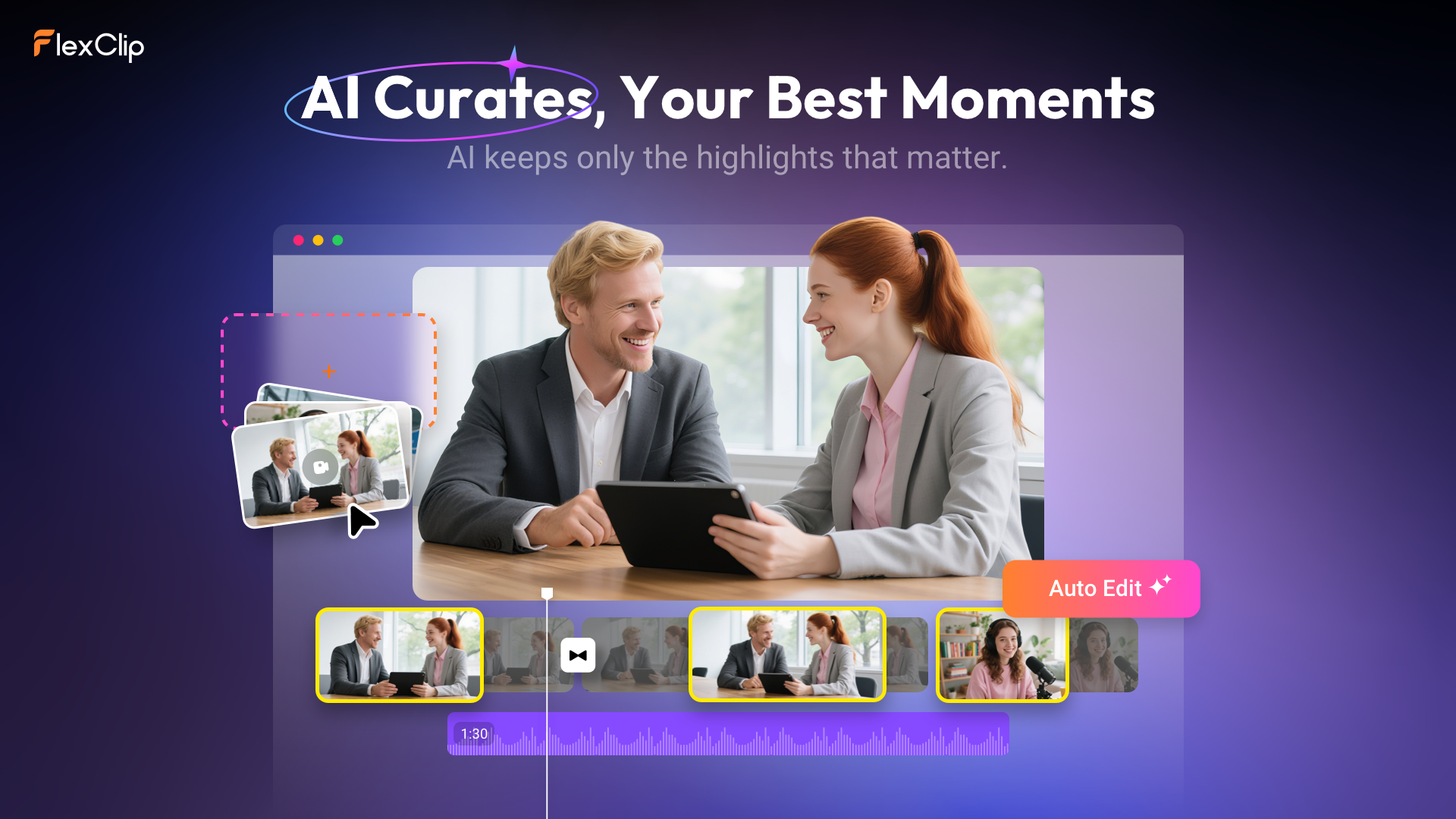 FlexClip Magic Edit gallery image