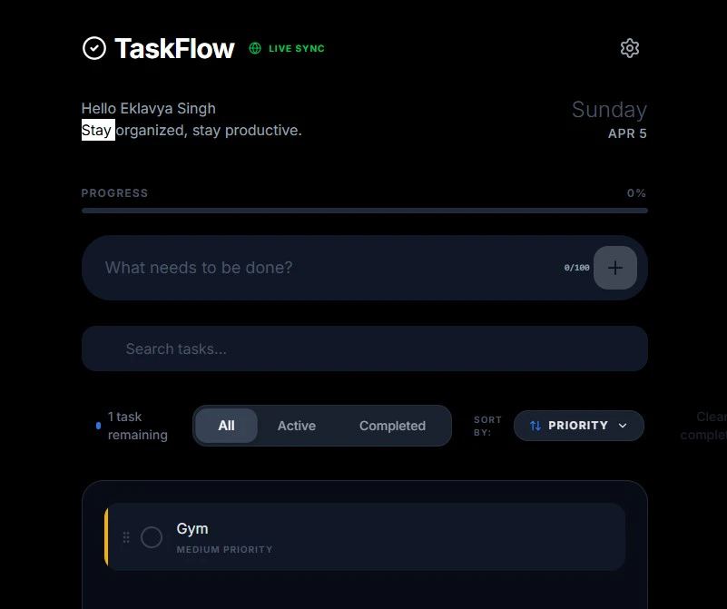 Task Flow logo