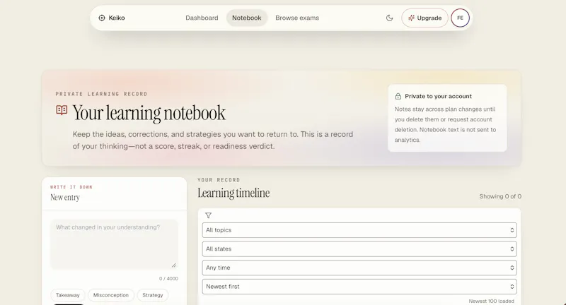 Keiko Study screenshot 6