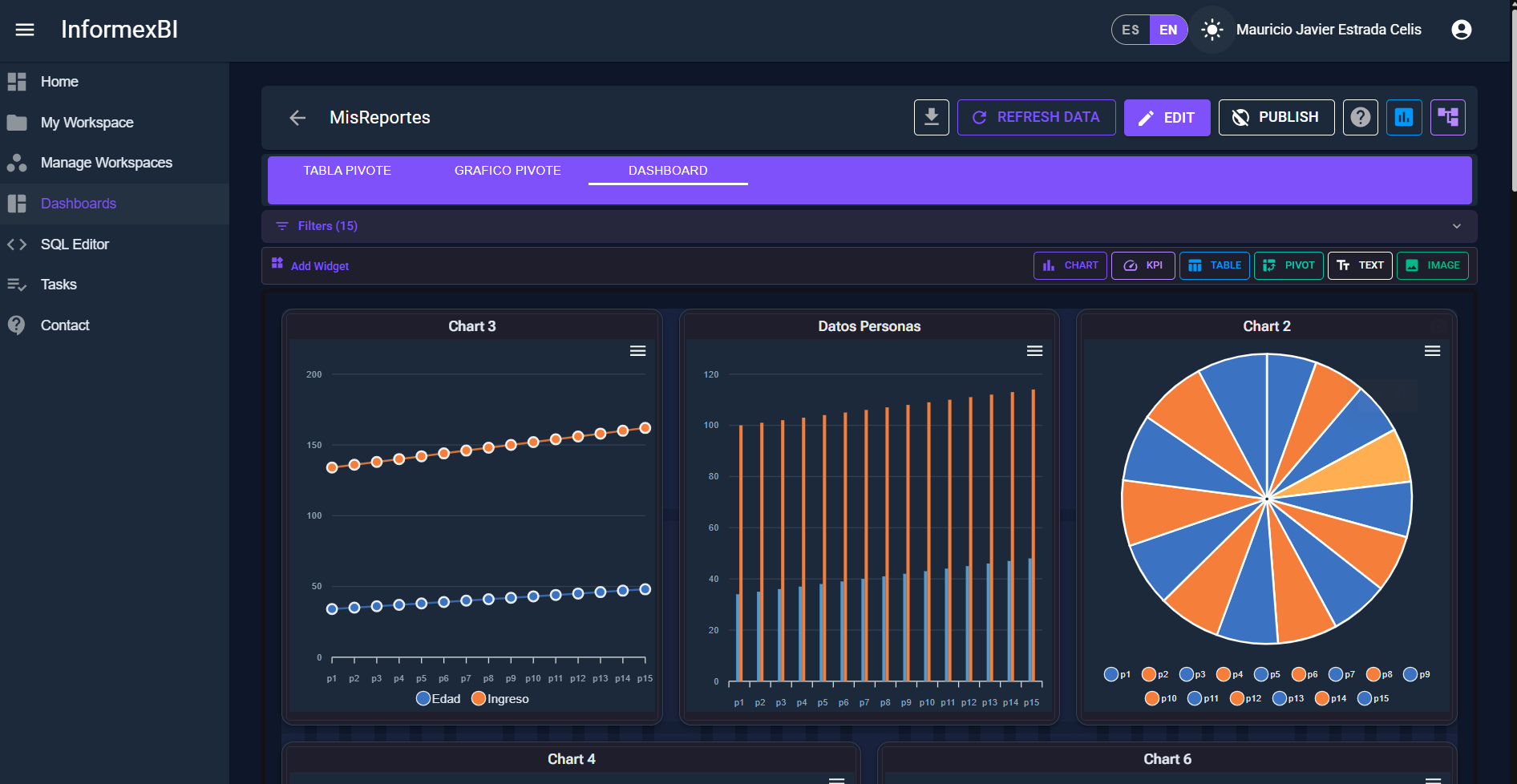 InformexBI - Screenshot 5 showing product features and functionality