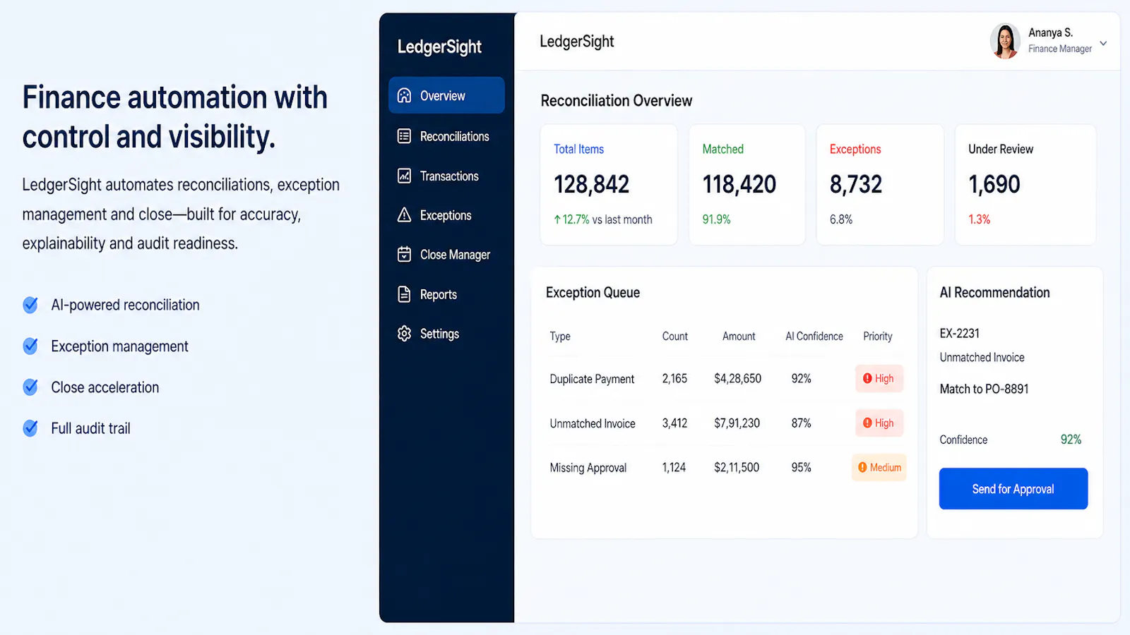 LedgerSight screenshot 3
