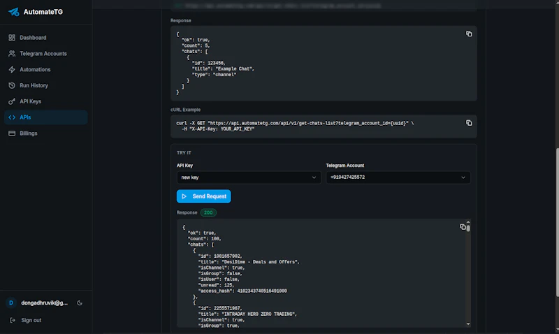 AutomateTG screenshot 8