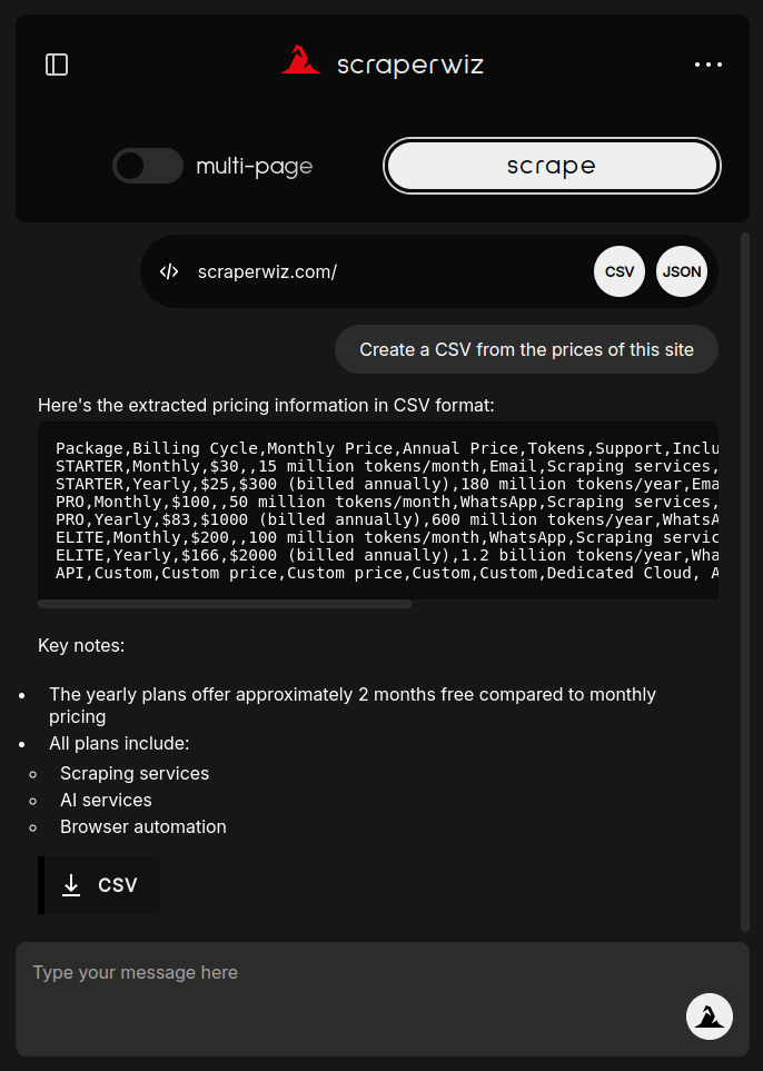 ScraperWiz gallery image