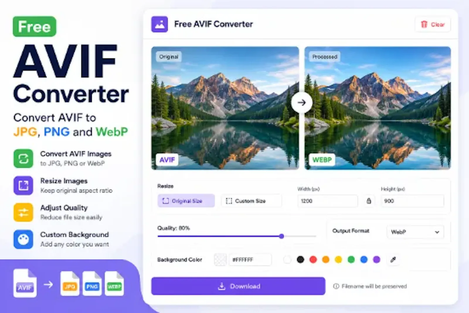 AVIF Converter screenshot 1