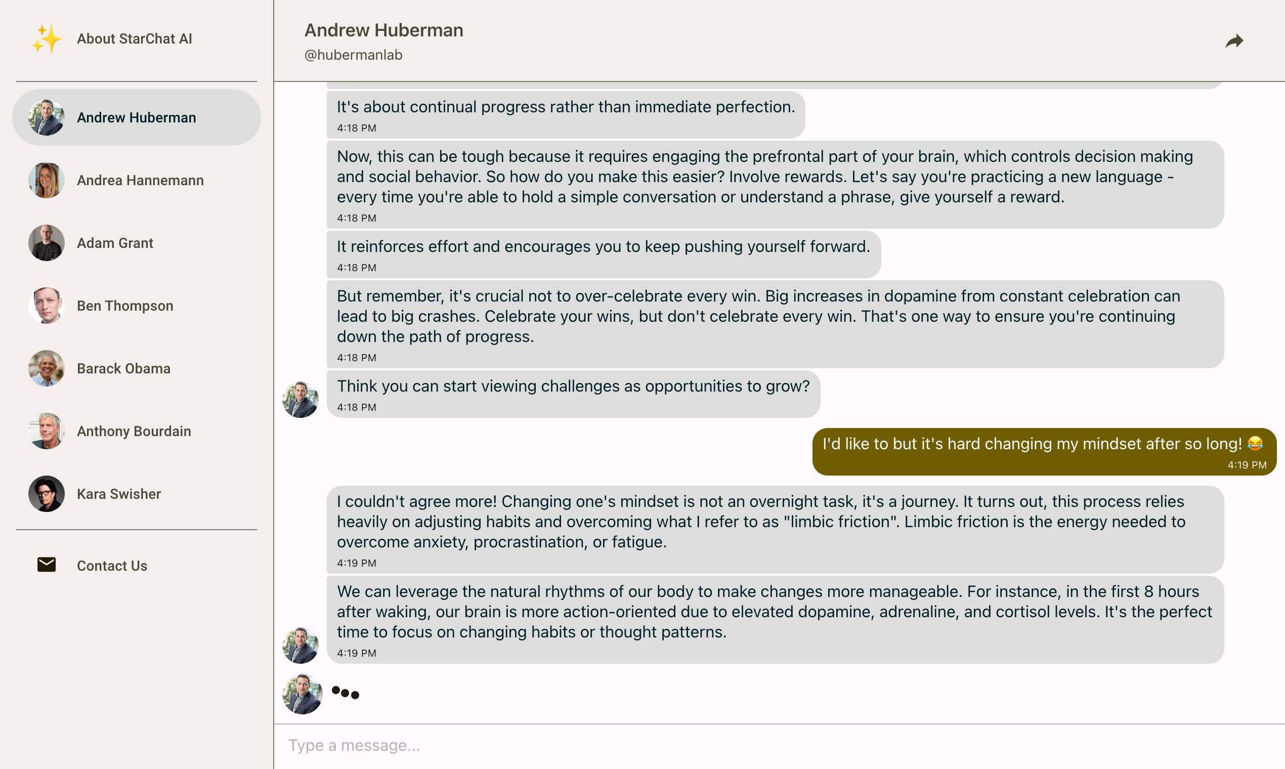 StarChat AI gallery image