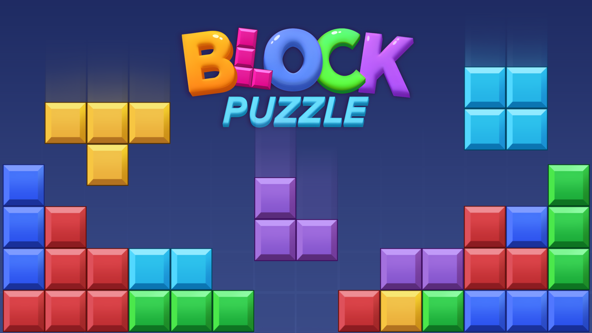 Mídia 1 de Block Puzzle - Blast Color! - Jogo de quebra -cabeça relaxante!