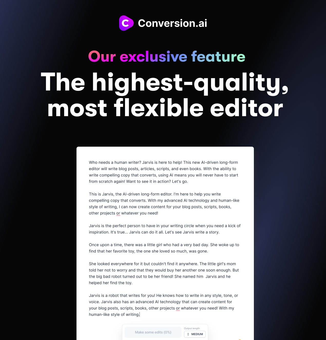 Jarvis by Conversion.ai gallery image