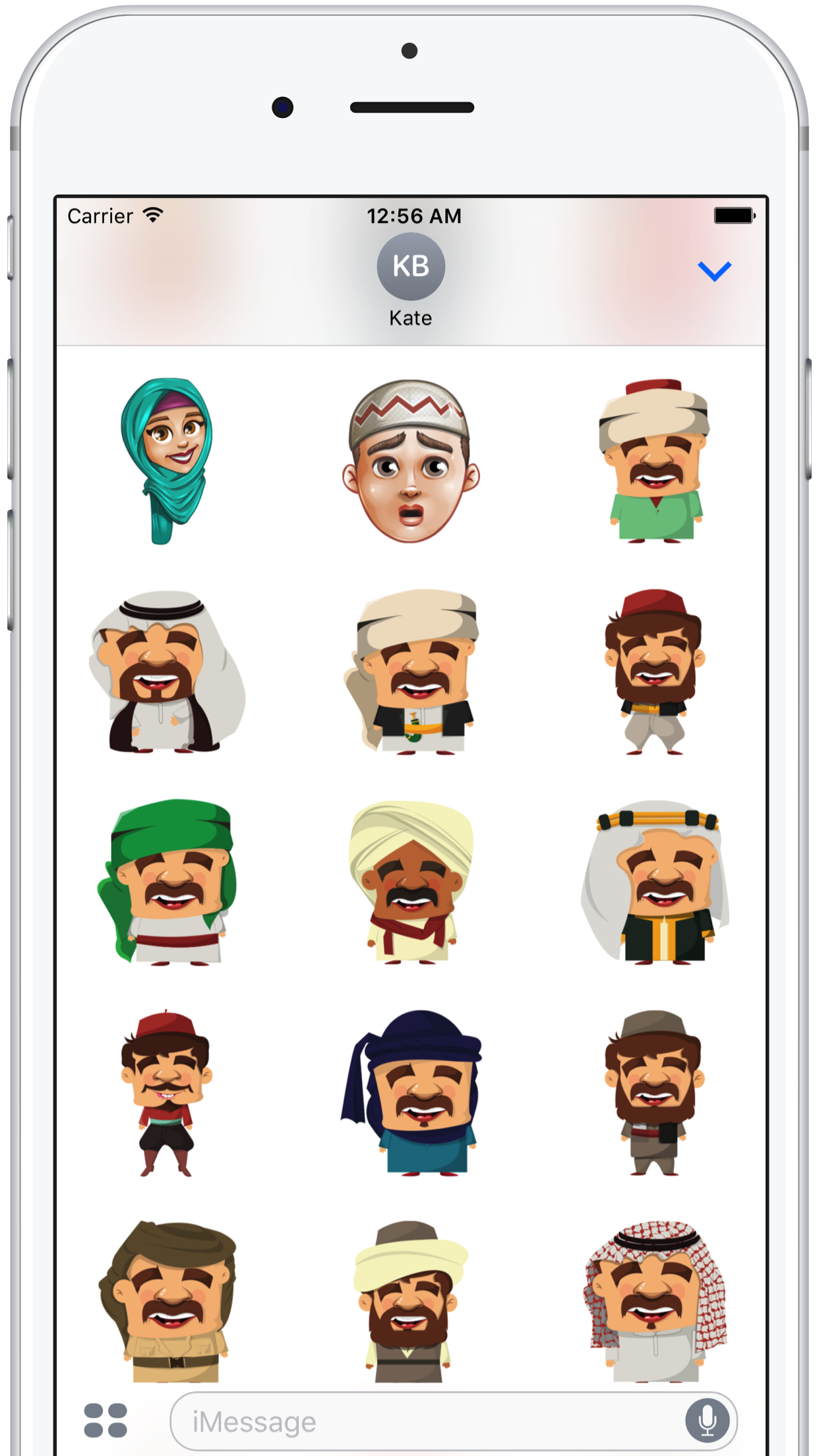 Arabic Emoji Stickers Pack 1 gallery image