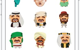 Arabic Emoji Stickers Pack 1 media 2