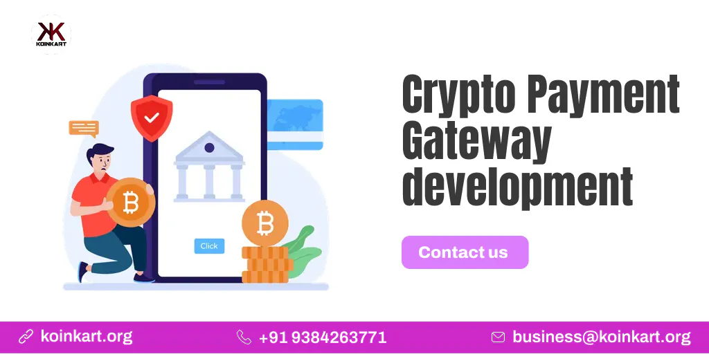 Crypto payment gateway development のプロダクトバナー