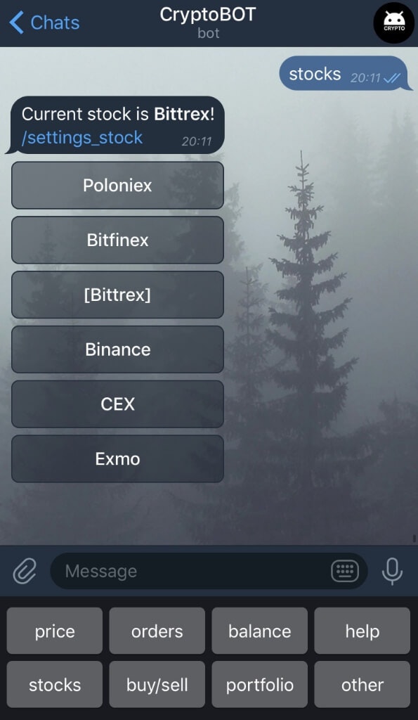 CryptoTradeBot for Telegram gallery image