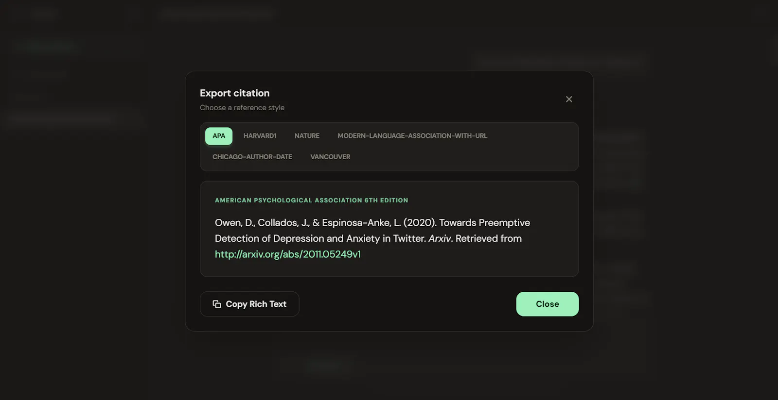 Thesys screenshot 9