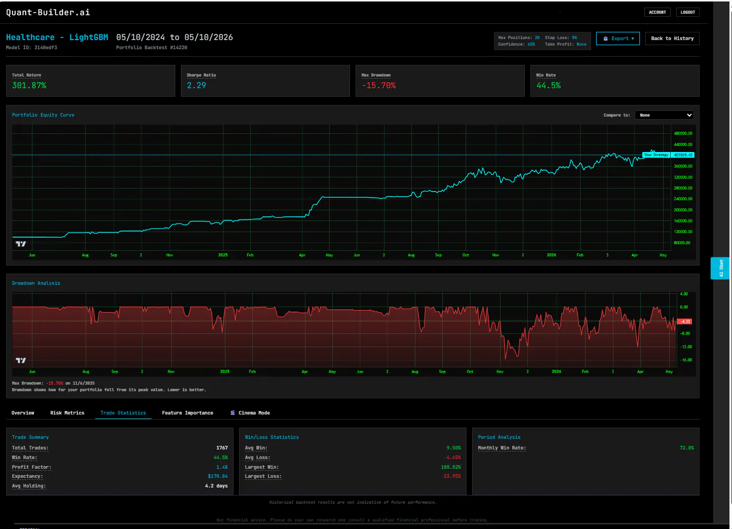 Quant-Builder.ai - Simplifying Quant  gallery image