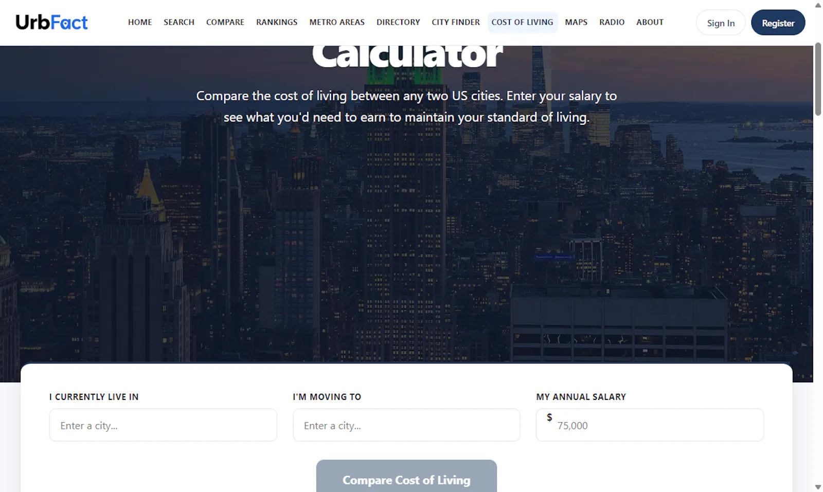 UrbFact screenshot 3