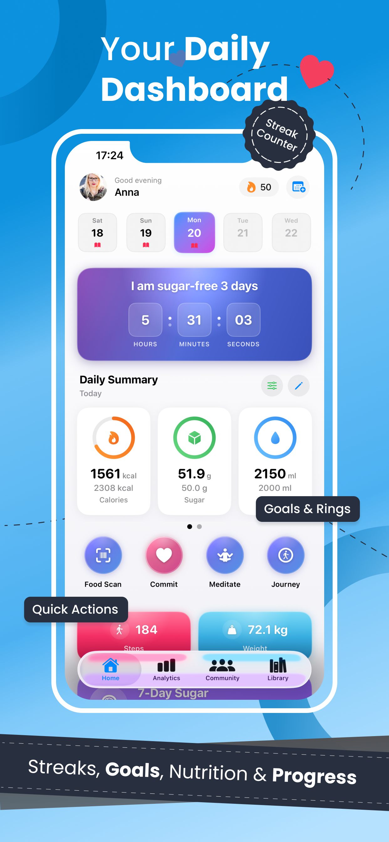 SugarFree - AI Macro Tracker gallery image