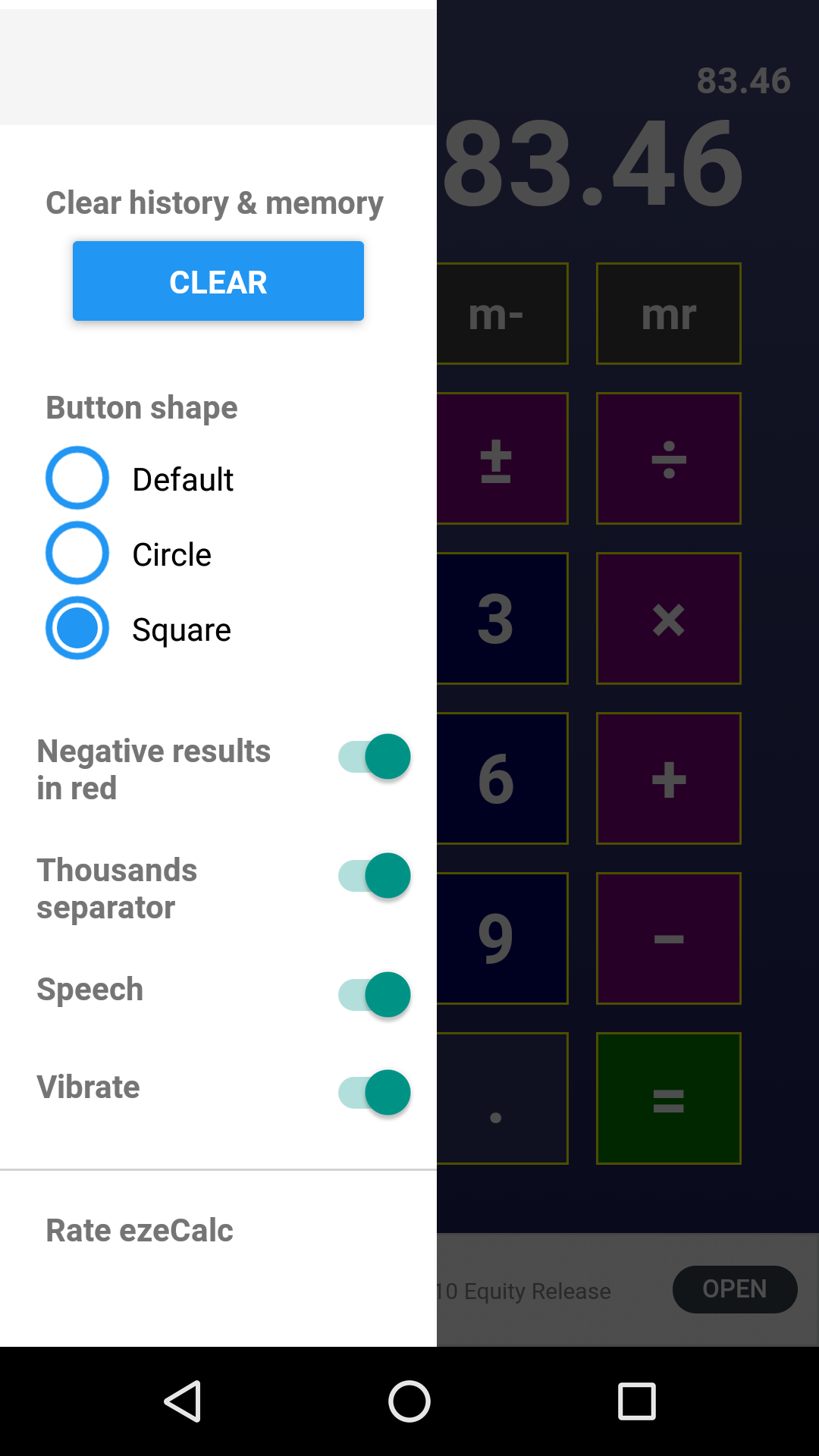 ezeCalc - Text 2 Speech Calculator  gallery image