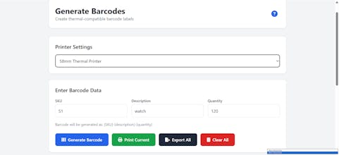 NonCon Barcode Manager gallery image