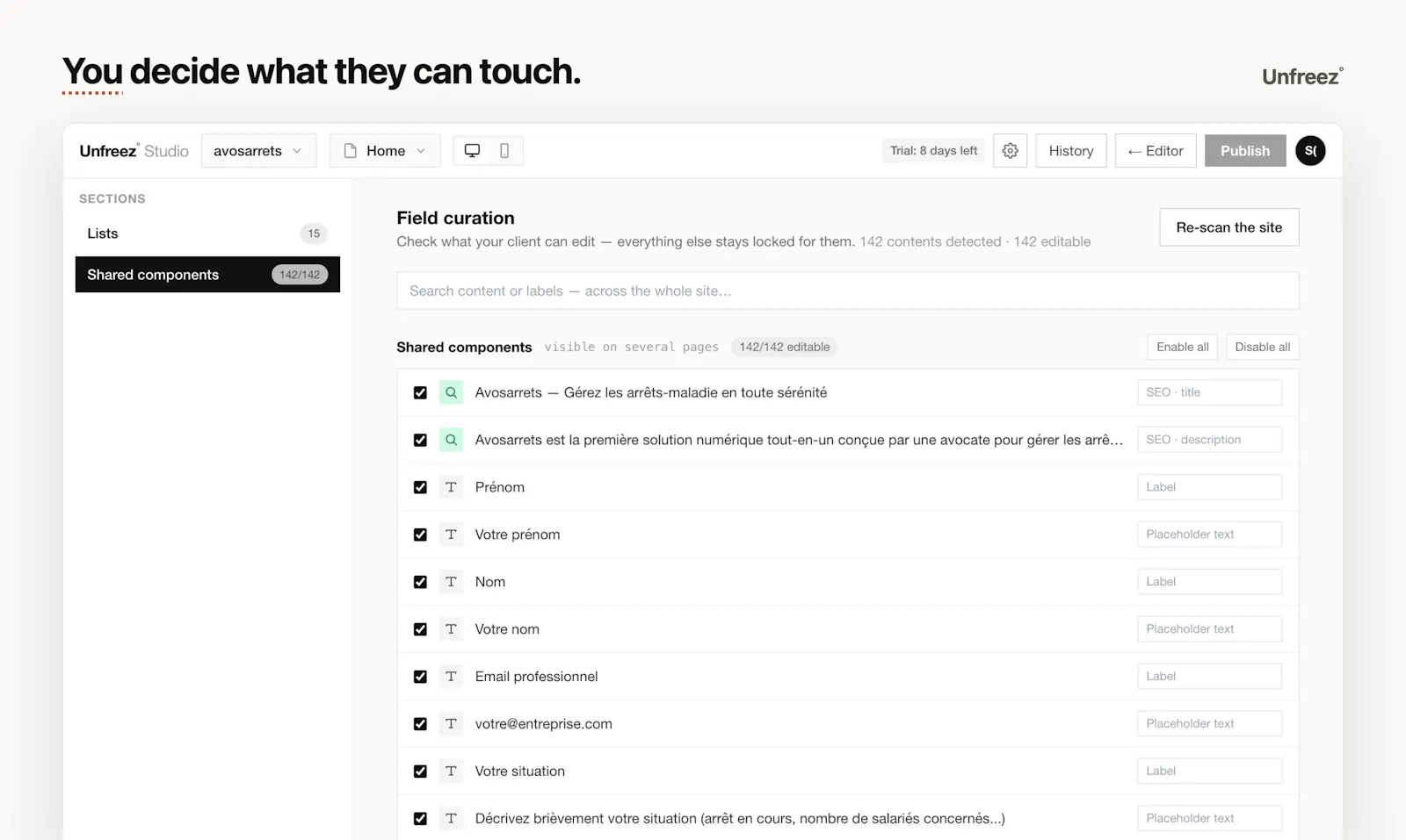 Unfreez screenshot 4