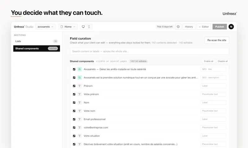 Unfreez screenshot 4