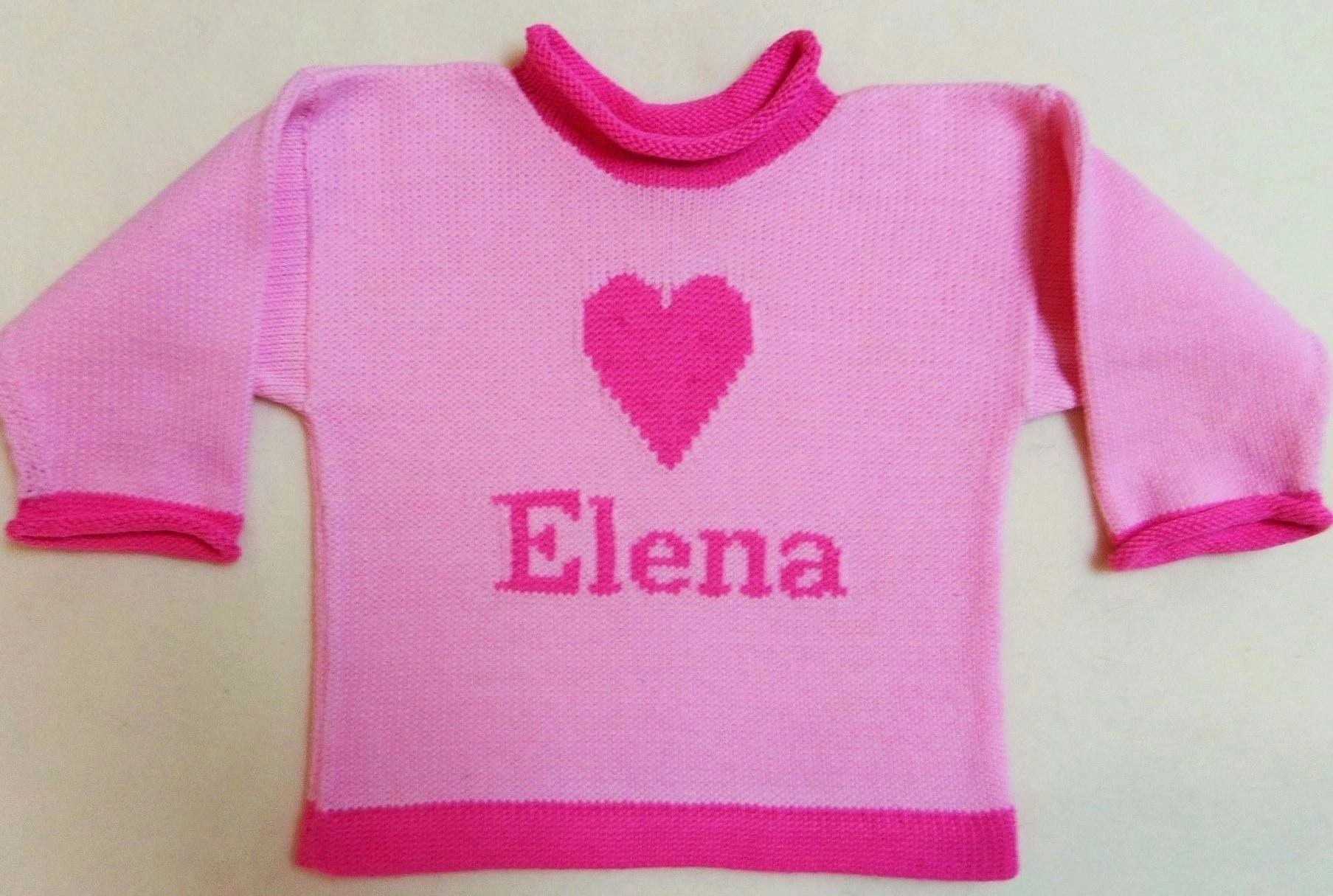 Heart Baby Sweater