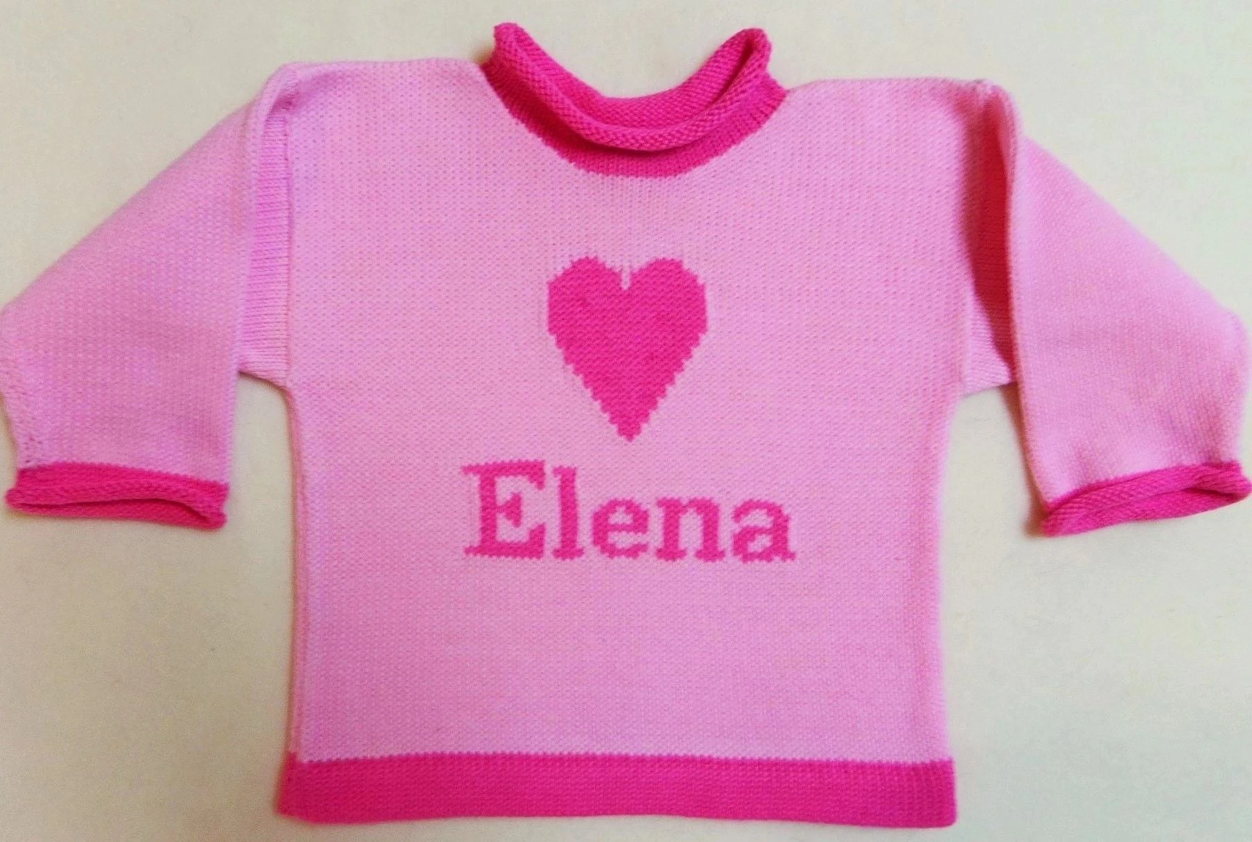 Heart Baby Sweater