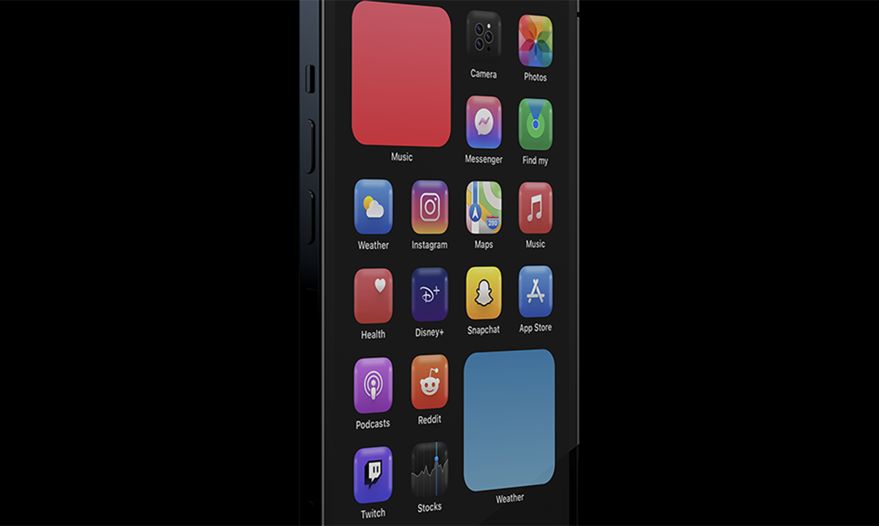 Frankly Land 3D icon set gallery image