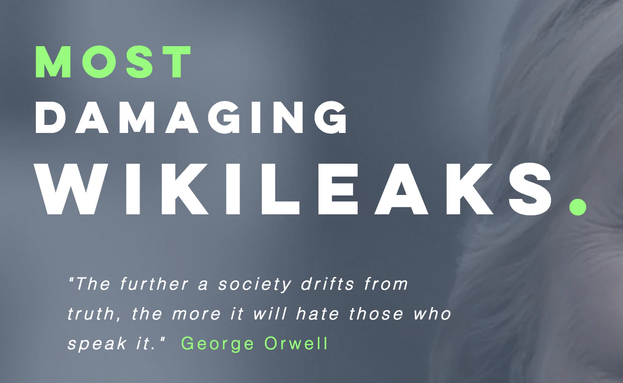 The Most Damaging Wikileaks