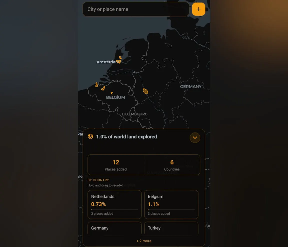 Cinemaly - Interactive Travel Memory Map gallery image