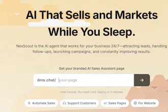 NexScout — Marketing Campaign Agent gallery image