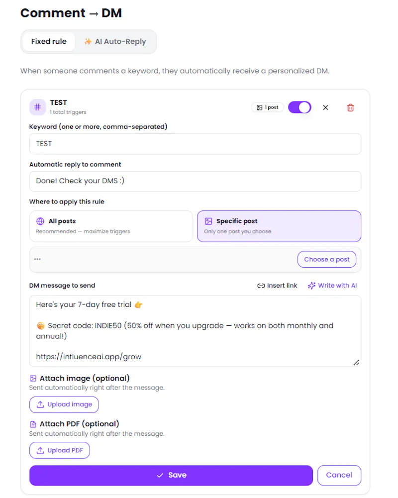 InfluenceAI screenshot 3
