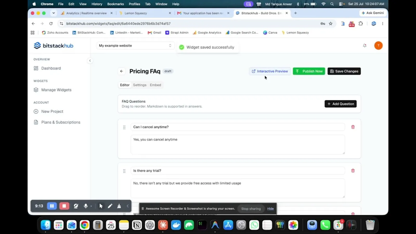 Bitstackhub screenshot 1 (video preview)