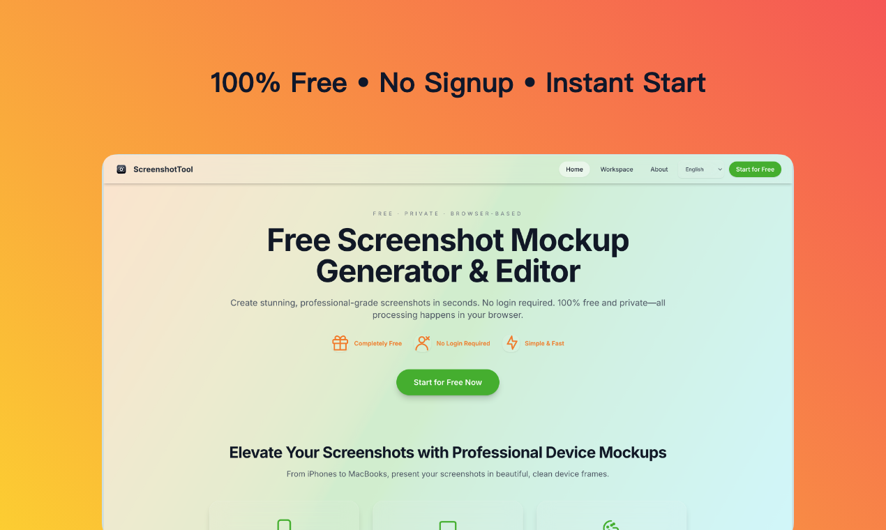 Screenshot Maker - Screenshot 2 preview