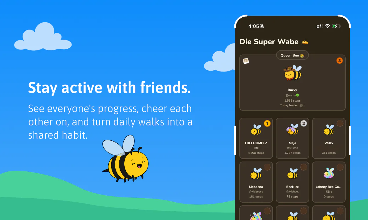 BuzzBuzz - Step Tracker gallery image
