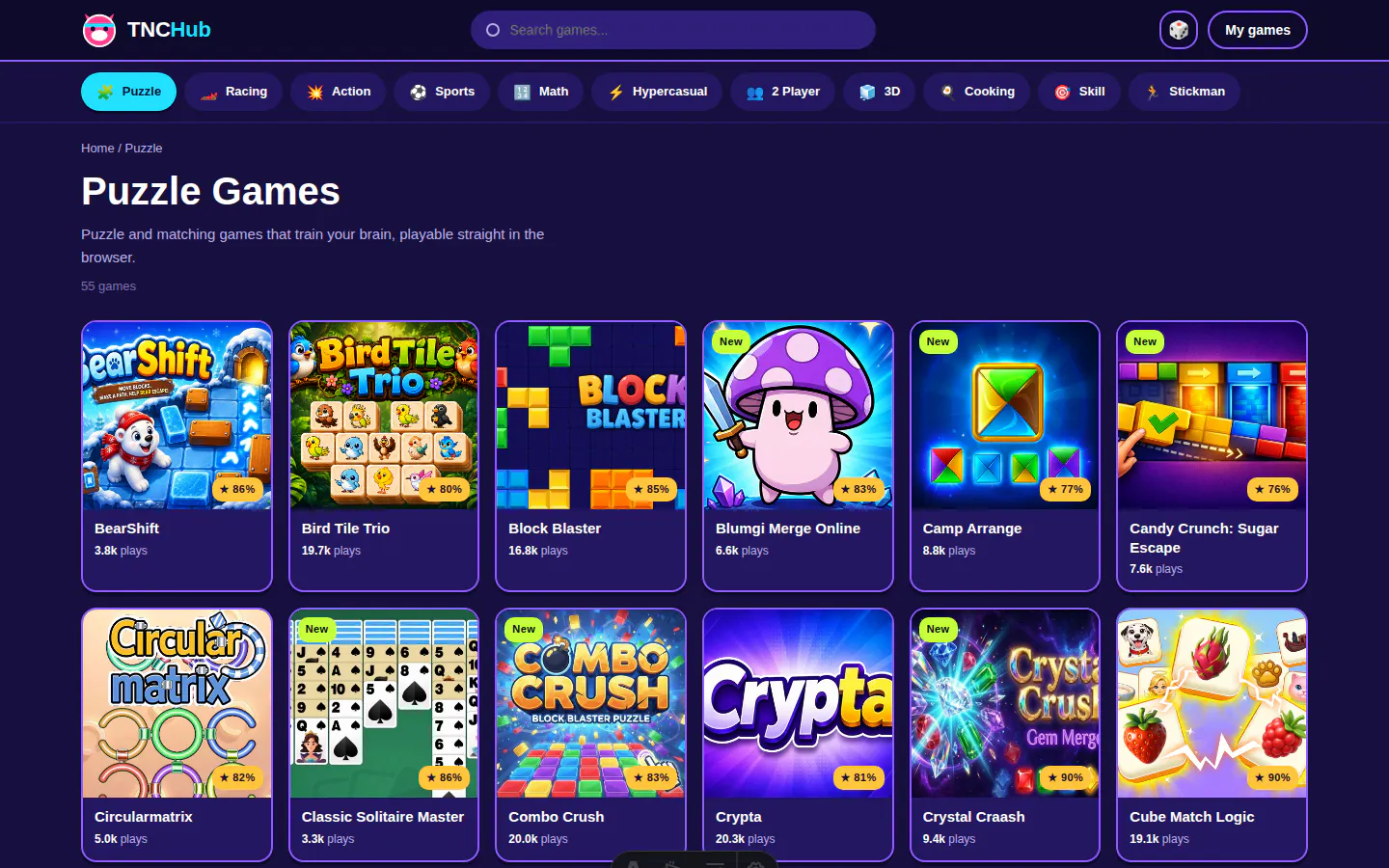 TNcHub - Instant Browser Games gallery image