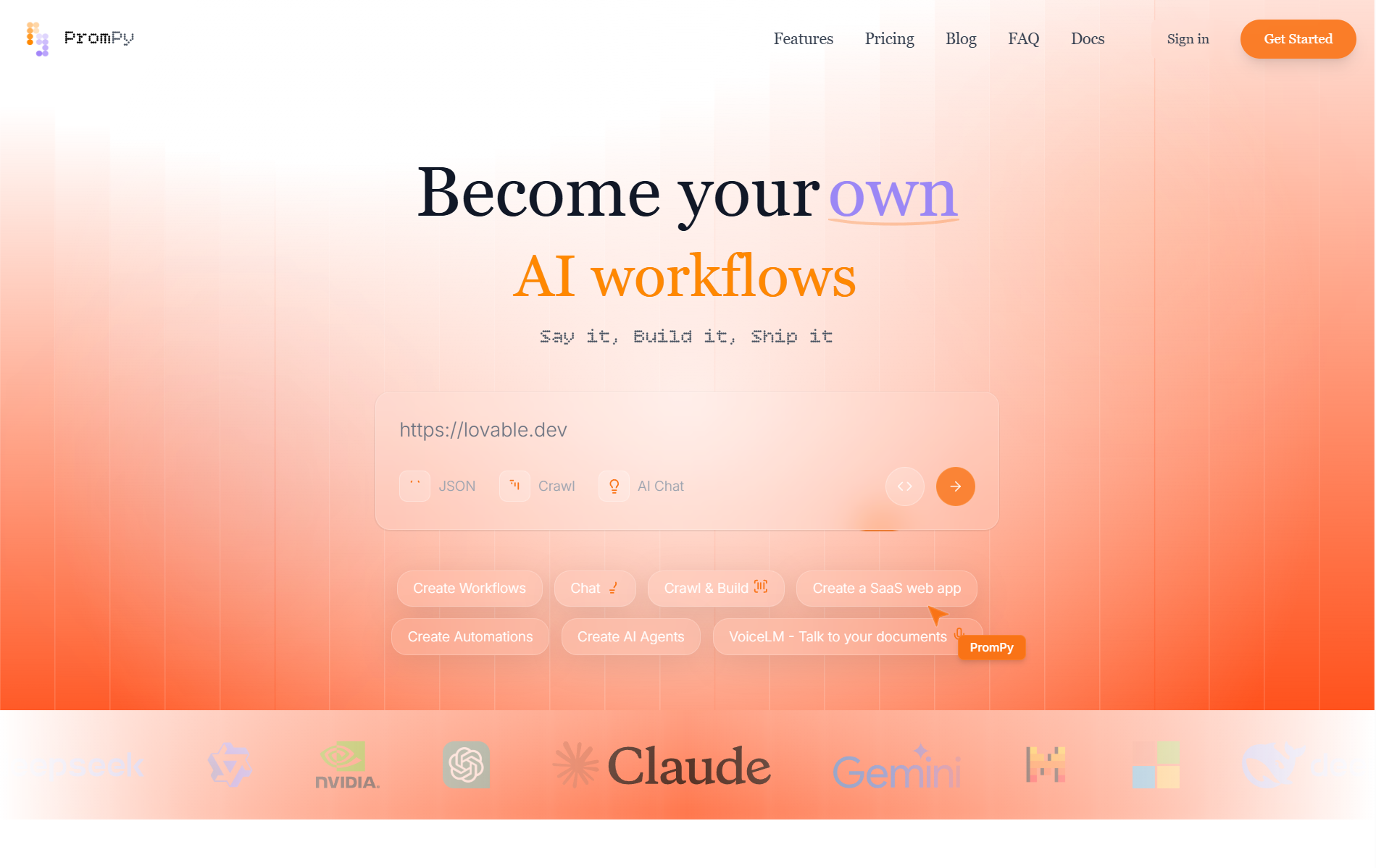 PromPy AI gallery image