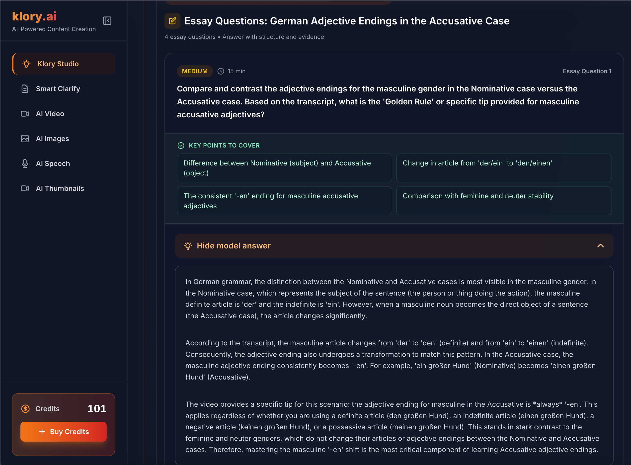 Klory.ai gallery image