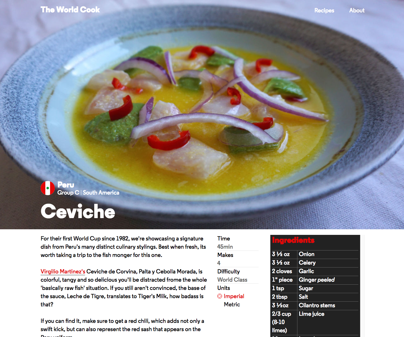 The World Cook gallery image